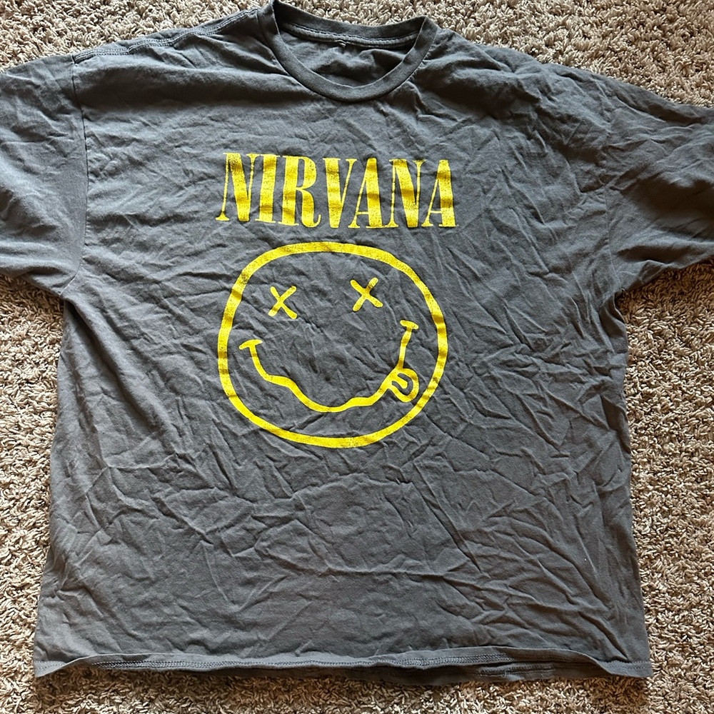 Gray worn couple times t shirt